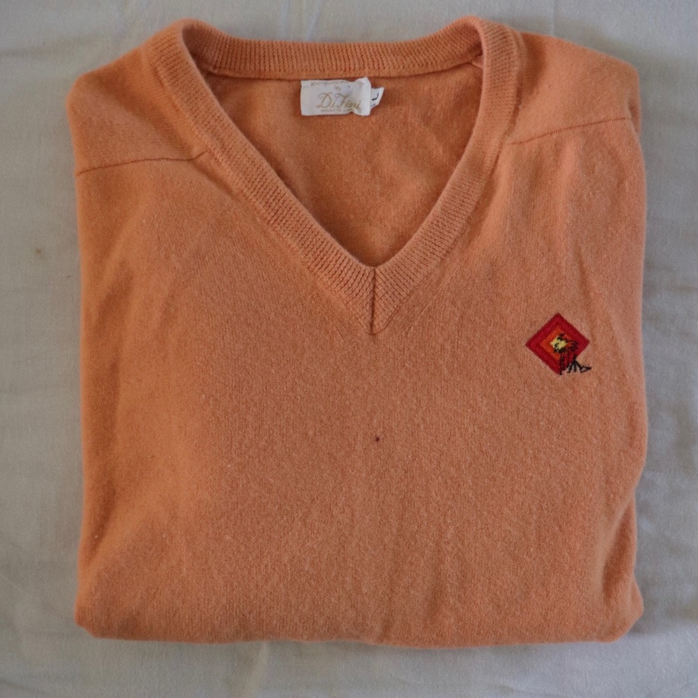 Uniquely Embroidered Vintage DiFini Pullover Sweater